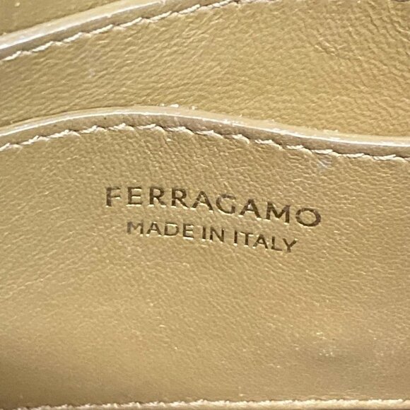 Salvatore Ferragamo Hug Handbag XS Dark Brown Leather Handbag - Picture 9 of 15